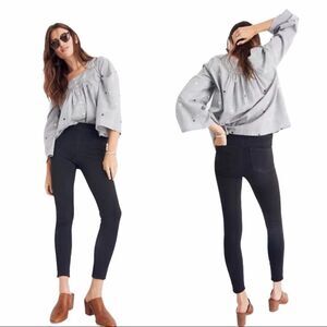 MADEWELL black pull-on jeans